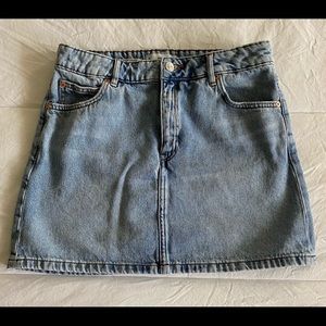 MNG Jean mini skirt